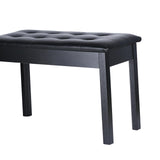 Maxbell Keyboard Bench Piano Seat for Guzheng Performance Musical Instrument Playing Black
