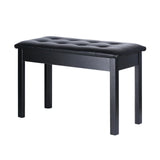 Maxbell Keyboard Bench Piano Seat for Guzheng Performance Musical Instrument Playing Black