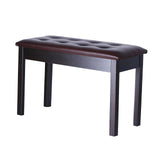 Maxbell Keyboard Bench Piano Seat for Guzheng Performance Musical Instrument Playing Brown