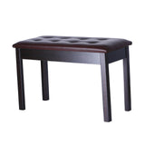 Maxbell Keyboard Bench Piano Seat for Guzheng Performance Musical Instrument Playing Brown