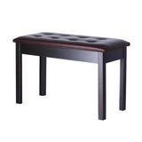 Maxbell Keyboard Bench Piano Seat for Guzheng Performance Musical Instrument Playing Brown