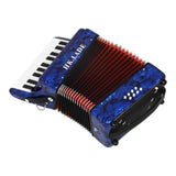 Maxbell 22 Keys 8 Bass Piano Accordion Professional for Beginners Kids Birthday Gift