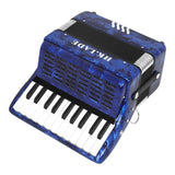 Maxbell 22 Keys 8 Bass Piano Accordion Professional for Beginners Kids Birthday Gift