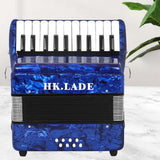 Maxbell 22 Keys 8 Bass Piano Accordion Professional for Beginners Kids Birthday Gift