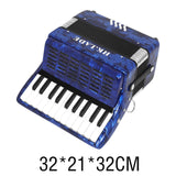 Maxbell 22 Keys 8 Bass Piano Accordion Professional for Beginners Kids Birthday Gift