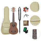 Maxbell 21" Kids Ukulele for Beginners 4 String Cute Guitar Musical Toy for Children Ukulele Set