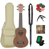 Maxbell 21" Kids Ukulele for Beginners 4 String Cute Guitar Musical Toy for Children Ukulele Set