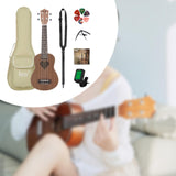 Maxbell 21" Kids Ukulele for Beginners 4 String Cute Guitar Musical Toy for Children Ukulele Set