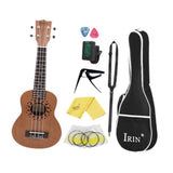 Maxbell 21 inch Ukulele Compact Lightweight Guitar Ukulele Guitar Toy for Boys Girls Ukulele Set