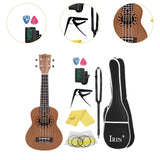 Maxbell 21 inch Ukulele Compact Lightweight Guitar Ukulele Guitar Toy for Boys Girls Ukulele Set