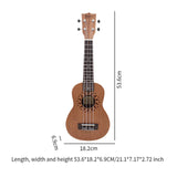 Maxbell 21 inch Ukulele Compact Lightweight Guitar Ukulele Guitar Toy for Boys Girls Ukulele Set