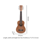 Maxbell 21 inch Ukulele Compact Lightweight Guitar Ukulele Guitar Toy for Boys Girls Ukulele