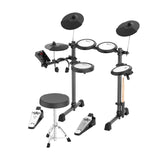 Maxbell Electronic Drum Set with 20 Sounds Support USB MIDI for Kids Adults Portable