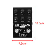 Maxbell Universal Digital Reverb Pedal DC 9V Guitar Effect Pedal for Electric Guitar black