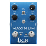 Maxbell Universal Digital Reverb Pedal DC 9V Guitar Effect Pedal for Electric Guitar blue