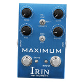 Maxbell Universal Digital Reverb Pedal DC 9V Guitar Effect Pedal for Electric Guitar blue