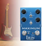 Maxbell Universal Digital Reverb Pedal DC 9V Guitar Effect Pedal for Electric Guitar blue