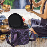 Maxbell Sound Bowl Case Audio Accessories Toiletry Organizer Buddha Sound Bowl Bag S