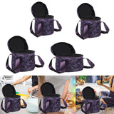 Maxbell Sound Bowl Case Audio Accessories Toiletry Organizer Buddha Sound Bowl Bag S