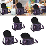 Maxbell Sound Bowl Case Audio Accessories Toiletry Organizer Buddha Sound Bowl Bag S