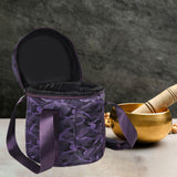 Maxbell Sound Bowl Case Audio Accessories Toiletry Organizer Buddha Sound Bowl Bag M