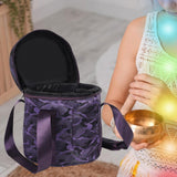 Maxbell Sound Bowl Case Audio Accessories Toiletry Organizer Buddha Sound Bowl Bag M