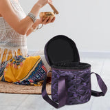 Maxbell Sound Bowl Case Audio Accessories Toiletry Organizer Buddha Sound Bowl Bag M