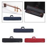 Maxbell Erhu Storage Bag Double Shoulder Portable Travel Erhu Case Performing Travel blue