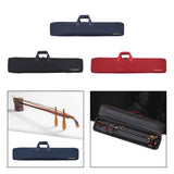 Maxbell Erhu Storage Bag Double Shoulder Portable Travel Erhu Case Performing Travel blue