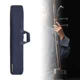 Maxbell Erhu Storage Bag Double Shoulder Portable Travel Erhu Case Performing Travel blue