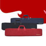Maxbell Erhu Storage Bag Double Shoulder Portable Travel Erhu Case Performing Travel red