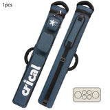Maxbell Billiard Pool Cue Case Holds Butt Shaft Billiard Pool Cue Stick Carrying Bag Blue