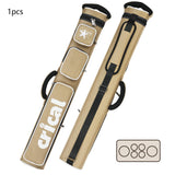 Maxbell Billiard Pool Cue Case Holds Butt Shaft Billiard Pool Cue Stick Carrying Bag Khaki