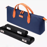 Maxbell Portable Flute Carrying Bag Multipurpose Music Instruments Bag Flute Handbag Blue