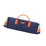 Maxbell Portable Flute Carrying Bag Multipurpose Music Instruments Bag Flute Handbag Blue