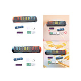 Maxbell Melodica Professional Soft Long Tubes Portable for Kids Children Music Lover 32 Key