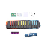 Maxbell Melodica Professional Soft Long Tubes Portable for Kids Children Music Lover 32 Key