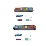 Maxbell Melodica Professional Soft Long Tubes Portable for Kids Children Music Lover 32 Key