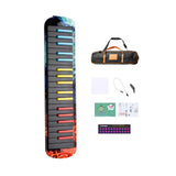 Maxbell Melodica Professional Soft Long Tubes Portable for Kids Children Music Lover 37 Key