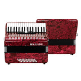 Maxbell 34 Button Accordion Piano Accordion Instrument for Kids Students Music Lover