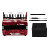 Maxbell 34 Button Accordion Piano Accordion Instrument for Kids Students Music Lover