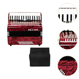 Maxbell 34 Button Accordion Piano Accordion Instrument for Kids Students Music Lover