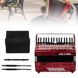 Maxbell 34 Button Accordion Piano Accordion Instrument for Kids Students Music Lover