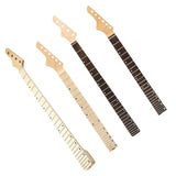 Maxbell Electric Guitar Neck Half Paddle Headstock Smooth Maple Fretboard for Guitar style A