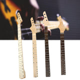 Maxbell Electric Guitar Neck Half Paddle Headstock Smooth Maple Fretboard for Guitar style A