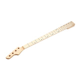 Maxbell Electric Guitar Neck Half Paddle Headstock Smooth Maple Fretboard for Guitar style A