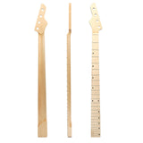 Maxbell Electric Guitar Neck Half Paddle Headstock Smooth Maple Fretboard for Guitar style A