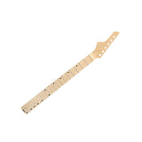 Maxbell Electric Guitar Neck Half Paddle Headstock Smooth Maple Fretboard for Guitar style B