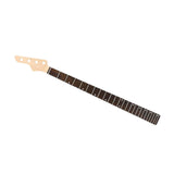 Maxbell Electric Guitar Neck Half Paddle Headstock Smooth Maple Fretboard for Guitar style C