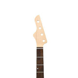 Maxbell Electric Guitar Neck Half Paddle Headstock Smooth Maple Fretboard for Guitar style C